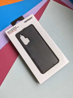 Чохол і захист екрану для Motorola Edge+ (2020) від Verizon - Rugged Case чорний - фото 3
