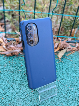 Чохол для Motorola Edge Plus (2022) Incipio Grip Series - Midnight Navy колір