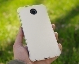 Чохол для Motorola Google Nexus 6 у вигляді книжки, білий