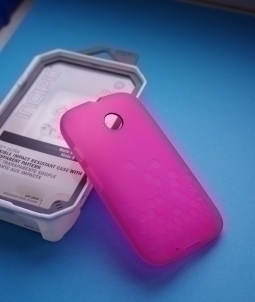 Чехол Motorola Moto E2 Incipio NGP розовый - изображение 4