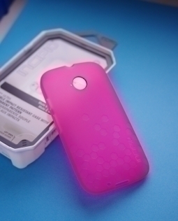 Чохол для Motorola Moto E2 Incipio NGP рожевий