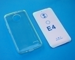 Чохол для Motorola Moto E4 прозорий TPU Європа