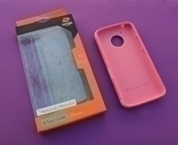 Чехол Motorola Moto E4 США Ondigo розовый - фото 2