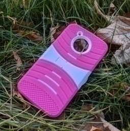 Чехол Motorola Moto E4 Американская версия розовый