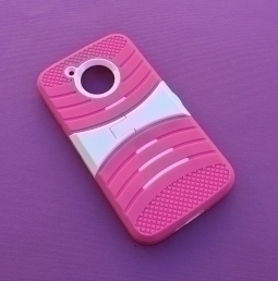 Чехол Motorola Moto E4 Американская версия розовый - фото 3