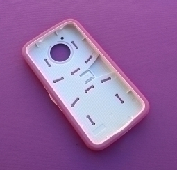 Чехол Motorola Moto E4 Американская версия розовый - фото 4