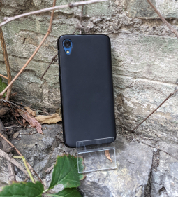 Чехол Motorola Moto E6 чёрный матовый - фото 5