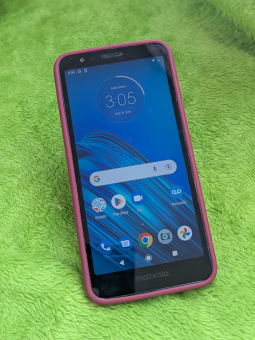 Case Motorola Moto E6 Plum Tech21 2