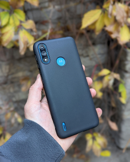 Case Motorola Moto E7 Power Black Mate 12
