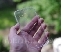 Чохол для Motorola Moto E прозорий