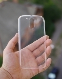 Чехол Motorola Moto G4 Plus прозрачный - изображение 2