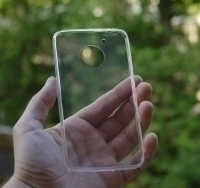 Чехол Motorola Moto G5 прозрачный силикон