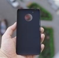 Чехол Motorola Moto G5 черный пластик - изображение 2