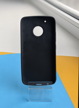 Чехол Motorola Moto G5 Plus черный матовый - фото 2