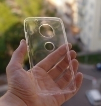 Чехол Motorola Moto G5 Plus прозрачный