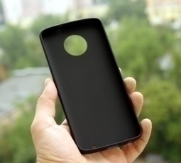 Чехол Motorola Moto G6 Plus чёрный - изображение 3