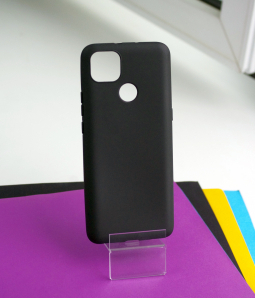 Чехол Motorola Moto G9 Power чёрный матовый - фото 3