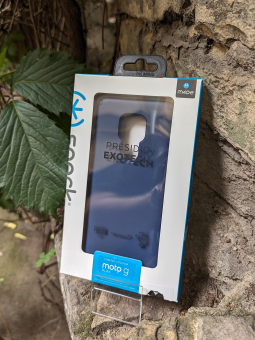 Чохол для Motorola Moto G Play 2021 - Speck Presidio Exotech синій - фото 3
