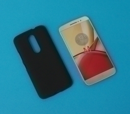 Чехол Motorola Moto M чёрный - изображение 5