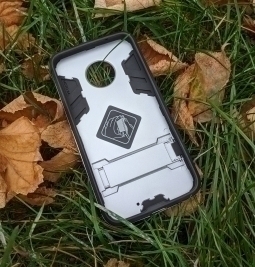 Чехол Motorola Moto X4 Honor серебро - фото 2