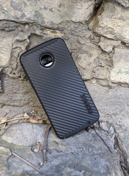 Чохол для Motorola Moto Z2 Force Incipio карбон чорний - фото 3