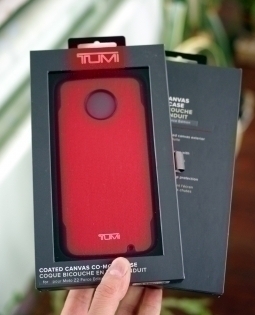 Чехол Motorola Moto Z2 Force красный Tumi - изображение 2