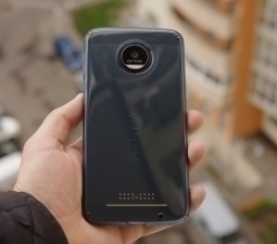 Чехол Motorola Moto Z Speck синий - изображение 2
