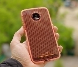 Чехол Motorola Moto Z Tech21 оранж - изображение 3