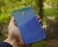 Чохол для Motorola Google Nexus 6 з пластику, синій