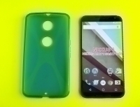 Чехол Motorola Goole Nexus 6 силикон синий - изображение 3