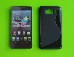 Чохол Motorola Razr HD силіконовий чорний