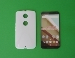 Чехол Motorola Google Nexus 6 белый - изображение 3