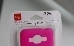 Чехол Samsung Galaxy J3 (2016) Verizon розовый - фото 3