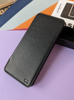 Чехол книжка для Samsung Galaxy S20 Plus - Case-Mate Wallet кожа чёрный - фото 4