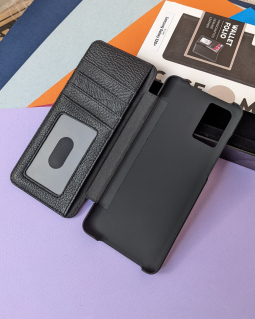 Чехол книжка для Samsung Galaxy S20 Plus - Case-Mate Wallet кожа чёрный - фото 5