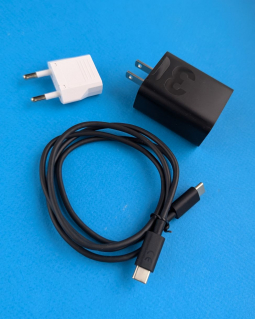 Швидка зарядка Motorola TurboPower 30 USB-C + кабель (оригінал з комплекту телефону)