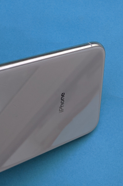 Корпус + крышка Apple iPhone X серебро + белый оригинал B-сток - фото 2