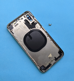 Корпус + крышка Apple iPhone X серебро + белый оригинал B-сток - фото 6
