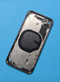 Рамка корпуса Apple iPhone 8 Plus С-сток чёрная - фото 2