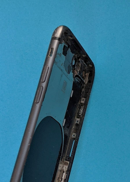 Рамка корпуса Apple iPhone 8 Plus С-сток чёрная - фото 4