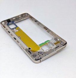 Корпус рамка бічна Samsung Galaxy Note 5 золотий А-сток
