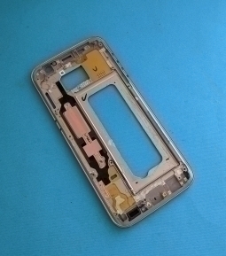 Рамка корпус Samsung Galaxy S7 g930f золото А-сток - фото 2