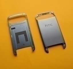 Корпус HTC One S (заводський) кришка сіра
