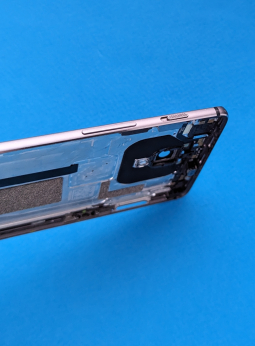 Корпус (кришка) зі шлейфами для OnePlus 3t (A-сток) gunmetal темно-сірий - фото 4