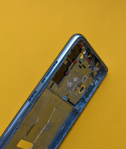 Рамка боковая (корпус) Huawei P30 голубая (Aurora) А-сток - фото 3