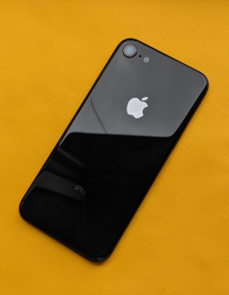 Корпус з кришкою Apple iPhone 8 чорний оригінал (А-сток)