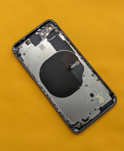 Корпус с крышкой Apple iPhone 8 чёрный оригинал (А-сток) - фото 2