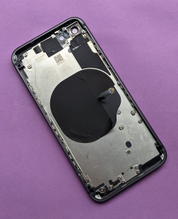 Корпус с крышкой Apple iPhone 8 чёрный оригинал (B-сток) - фото 2