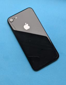 Корпус з кришкою Apple iPhone 8 чорний оригінал (C-сток)
