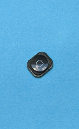 Кнопка home накладка Apple iPhone 5 чорна